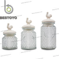 Storage Jar with Ceramic Lid