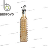 Electroplated Oil & Vinegar Bottles