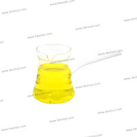 High Borosilicate Glass Coffee/Milk/Tea Pot with Glass Handle